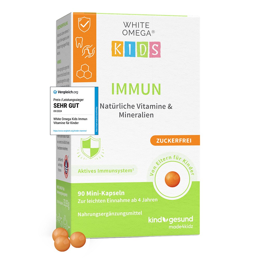 WHITE OMEGA Kids Immun Weichkapseln - 90Stk