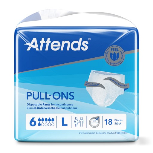 ATTENDS Pull-Ons 6 L - 4X18Stk