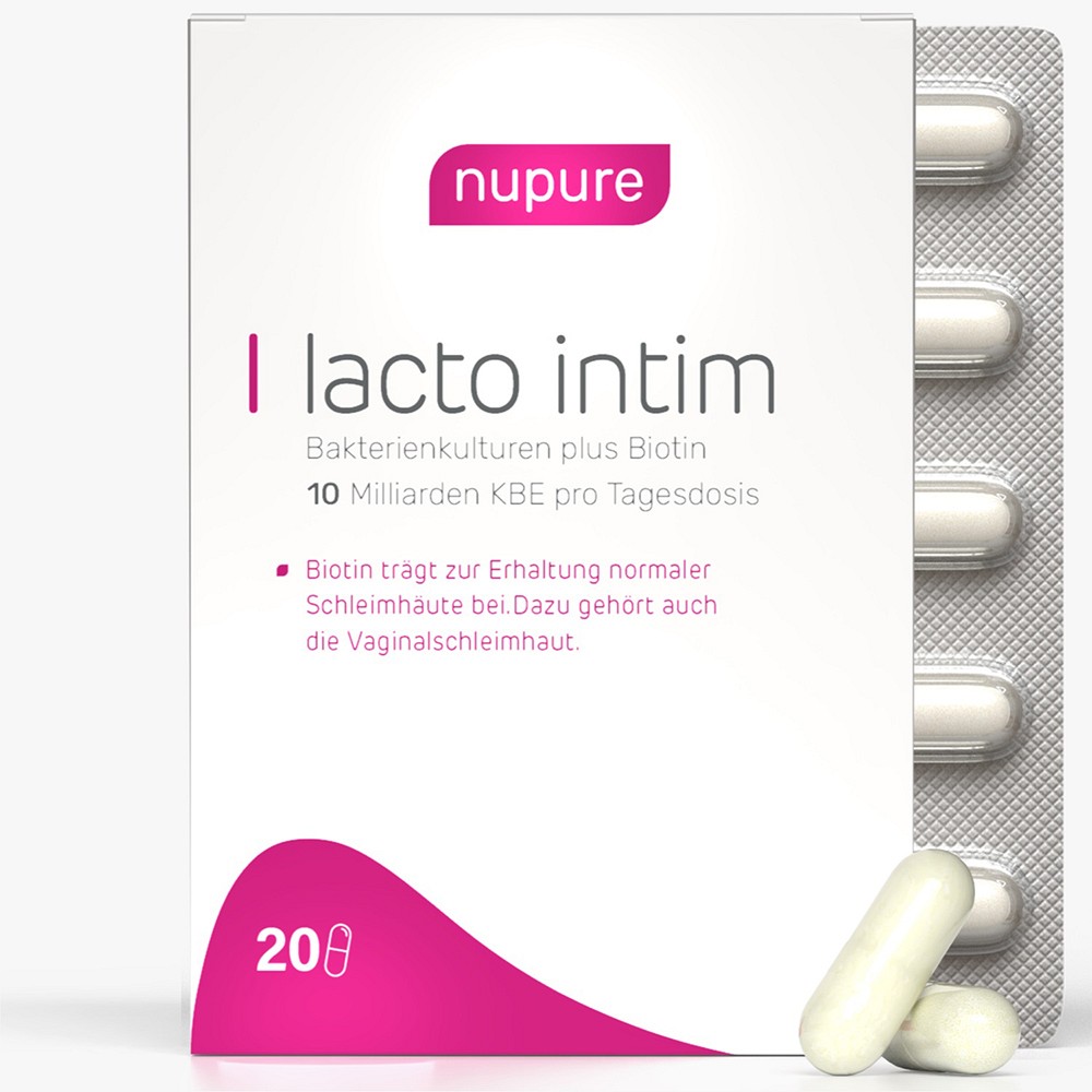 LACTO INTIM oral Probiotikum bei bakt.Vaginose - 20Stk - Intimpflege