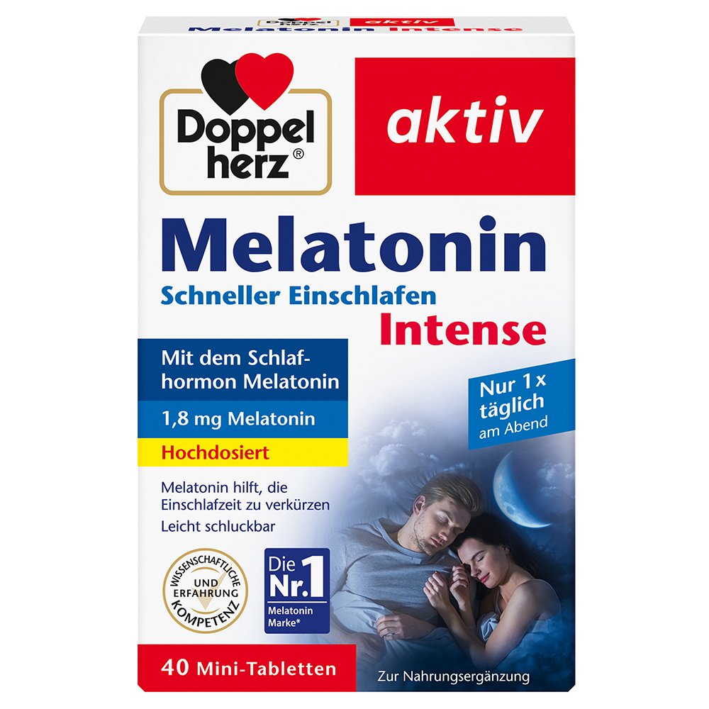DOPPELHERZ Melatonin Tabletten - 40Stk