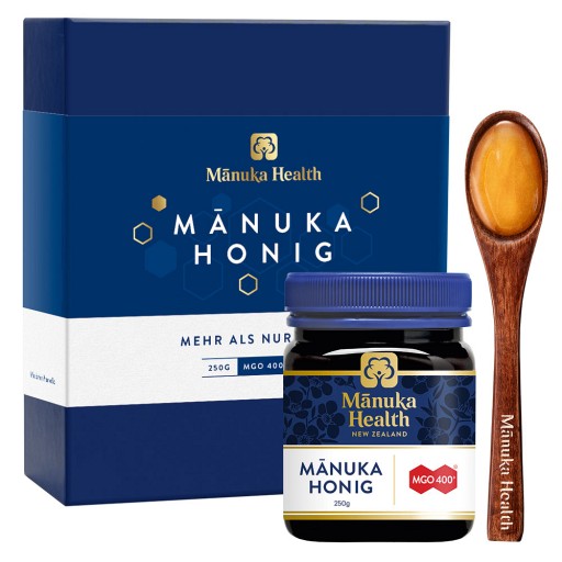 MANUKA HEALTH MGO 400+ Manuka Honig+e.L.Gesch.Set - 250g - Manuka Sortiment