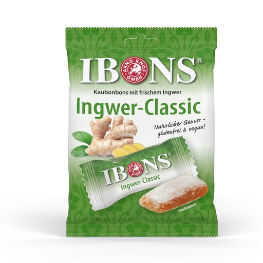 IBONS Ingwer Classic Tüte Kaubonbons - 92g