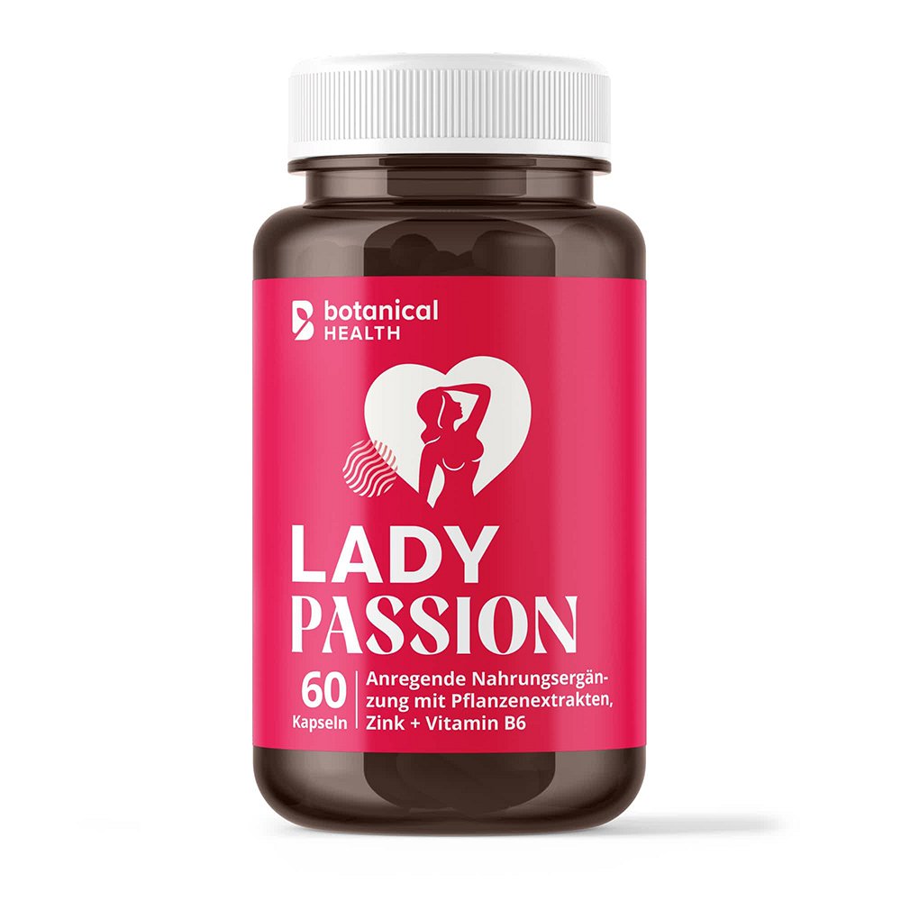 LADY PASSION Libido m.Ashwagandha Maca Ginseng Kps - 60Stk - Familienplanung