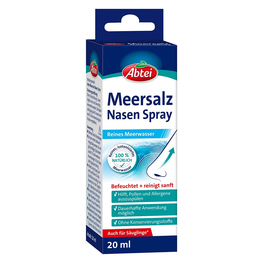ABTEI Meersalz Nasenspray NF - 20ml - Abtei®