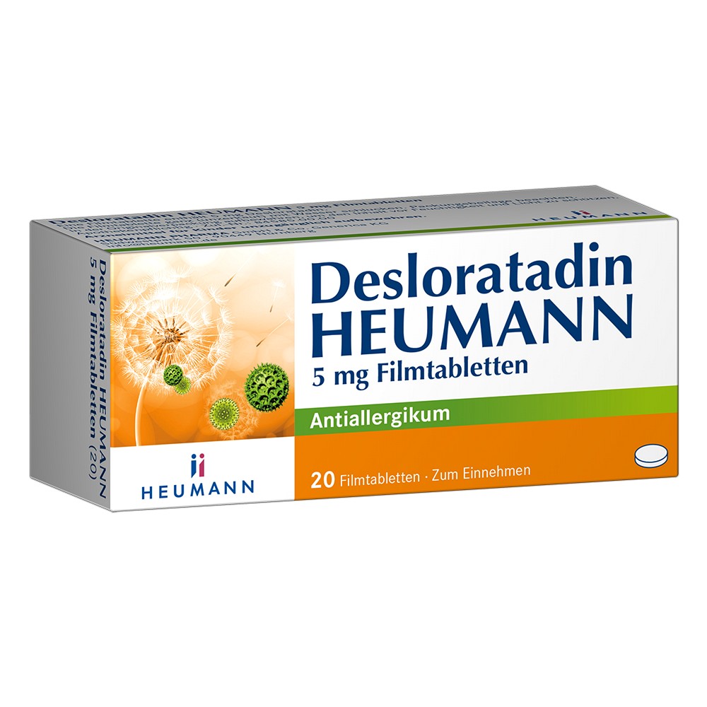DESLORATADIN Heumann 5 mg Filmtabletten - 20Stk