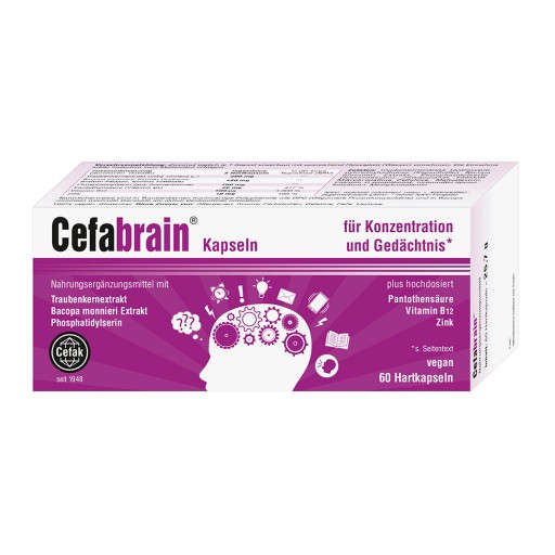 CEFABRAIN Hartkapseln - 60Stk