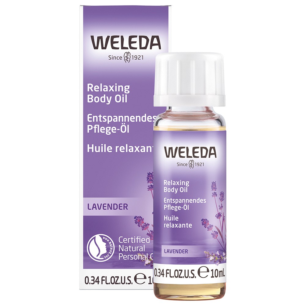 WELEDA Lavendel entspannendes Pflege-Öl - 10ml - Körper- & Haarpflege