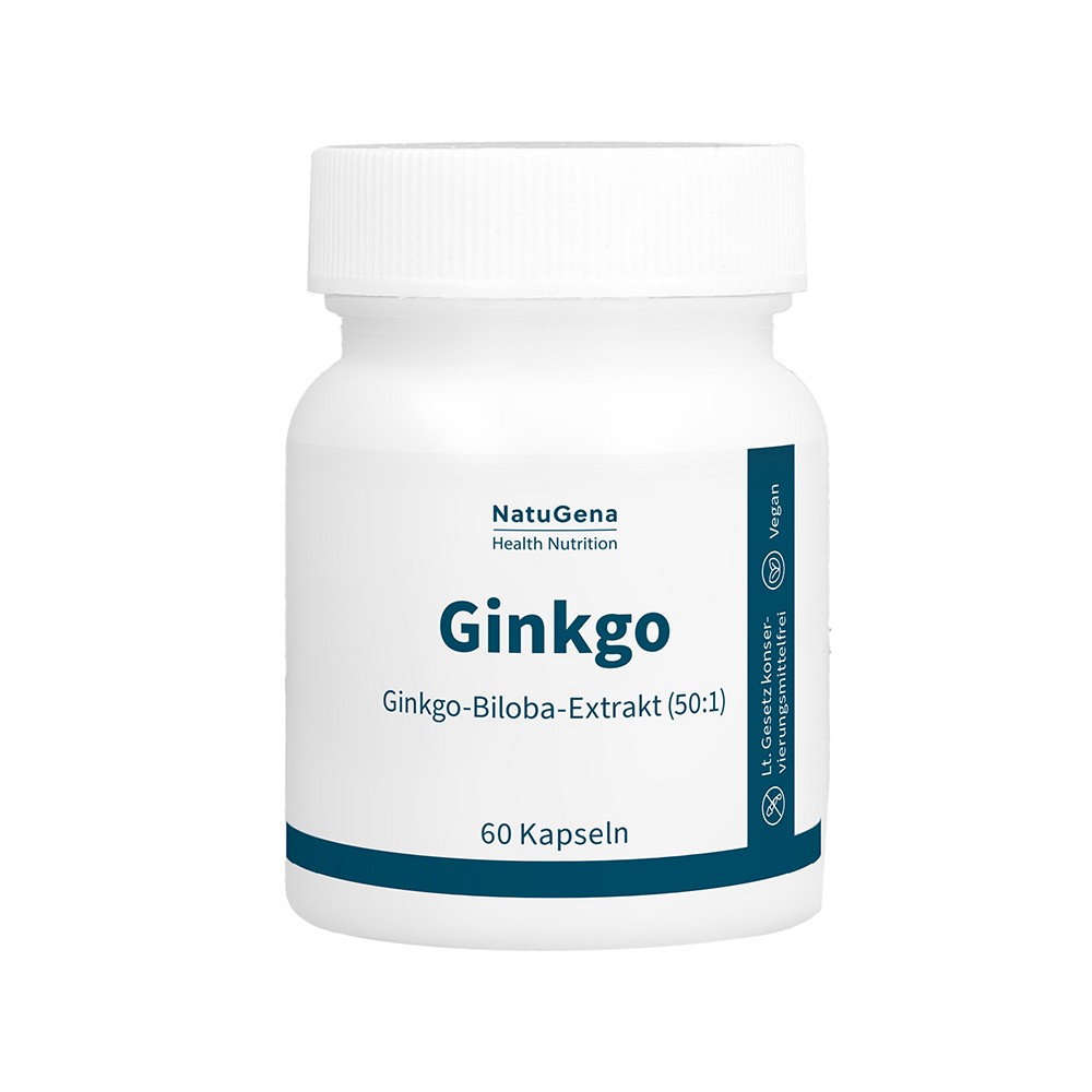 GINKGO KAPSELN - 60Stk - Vegan