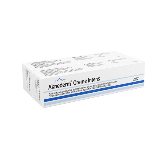 AKNEDERM Creme intens - 2X30g