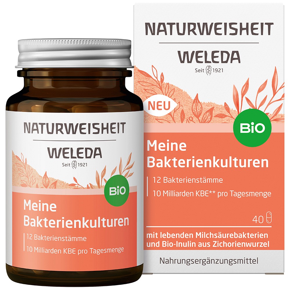 WELEDA Naturweisheit Meine Bakterienkulturen Kaps. - 40Stk