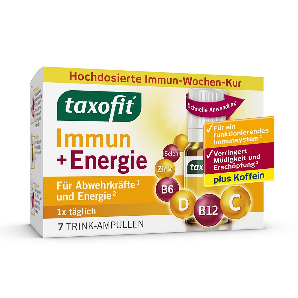 TAXOFIT Immun & Energie Trinkampullen - 7X10ml