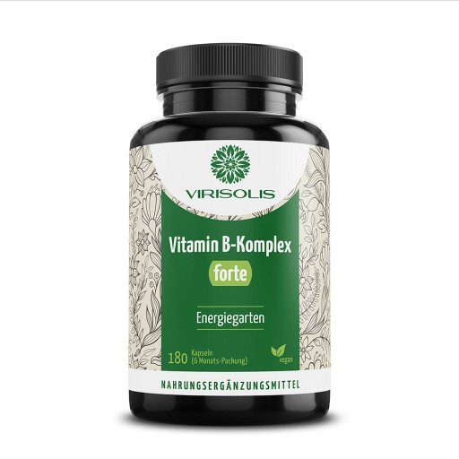 VIRISOLIS Vitamin B-Komplex FORTE 6-Mon.vegan Kps. - 180Stk - Vegan