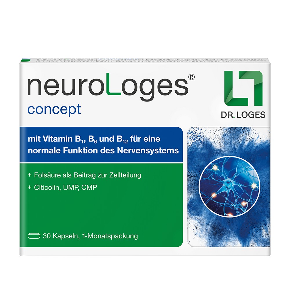 NEUROLOGES concept Kapseln - 30Stk - Nerven, Muskeln & Gelenke