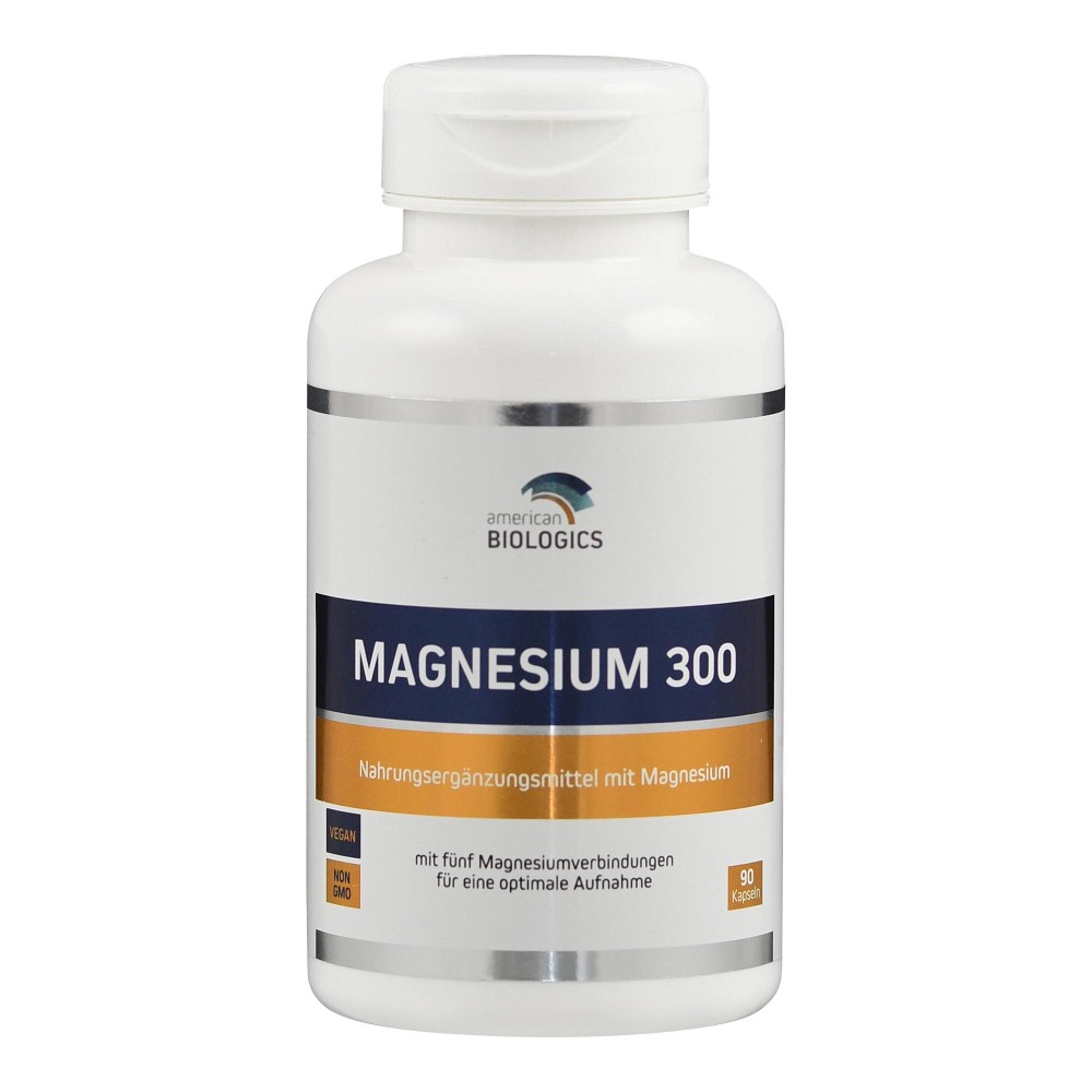 MAGNESIUM 300 mg American Biologics Kapseln - 90Stk