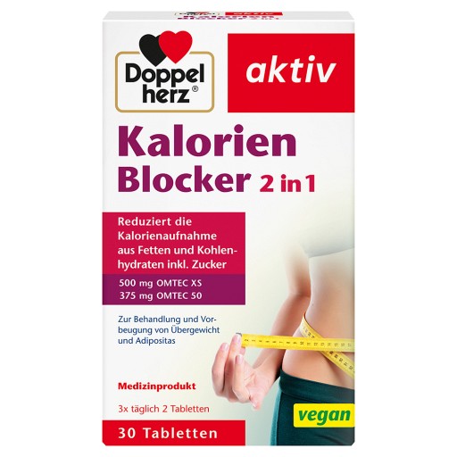 DOPPELHERZ Kalorien Blocker 2in1 Tabletten - 30Stk - Diät