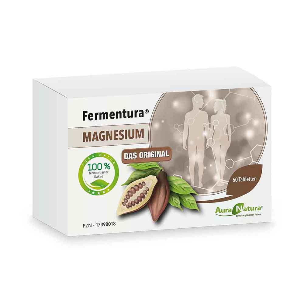 AURANATURA Fermentura Magnesium Tabletten - 60Stk - Nahrungsergänzung