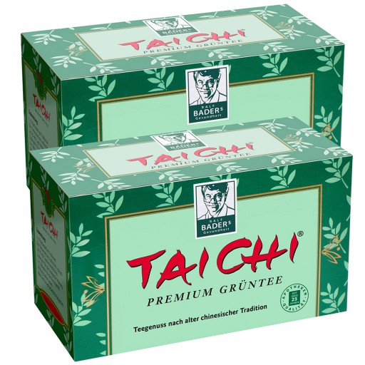 TAI CHI Premium Grüntee Maxipack Filterbeutel - 2X20Stk