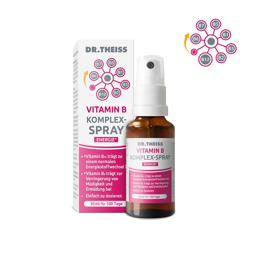 DR.THEISS Vitamin B Komplex-Spray - 30ml - Vitamine & Mieralien