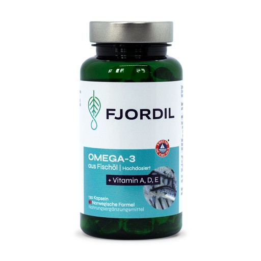 FJORDIL Omega-3 Kapseln - 120Stk - Omega-3-Fettsäuren