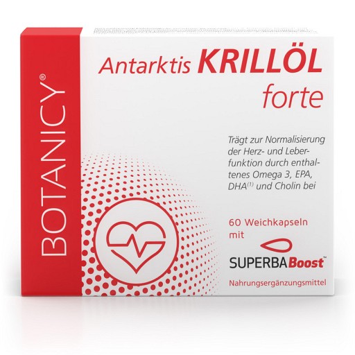 KRILLÖL FORTE Omega-3 Antarktis SUPERBABoost - 60Stk