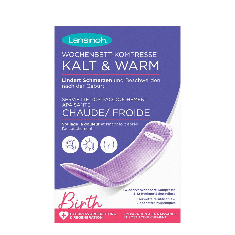 LANSINOH Wochenbett-Kompresse kalt & warm - 1Stk