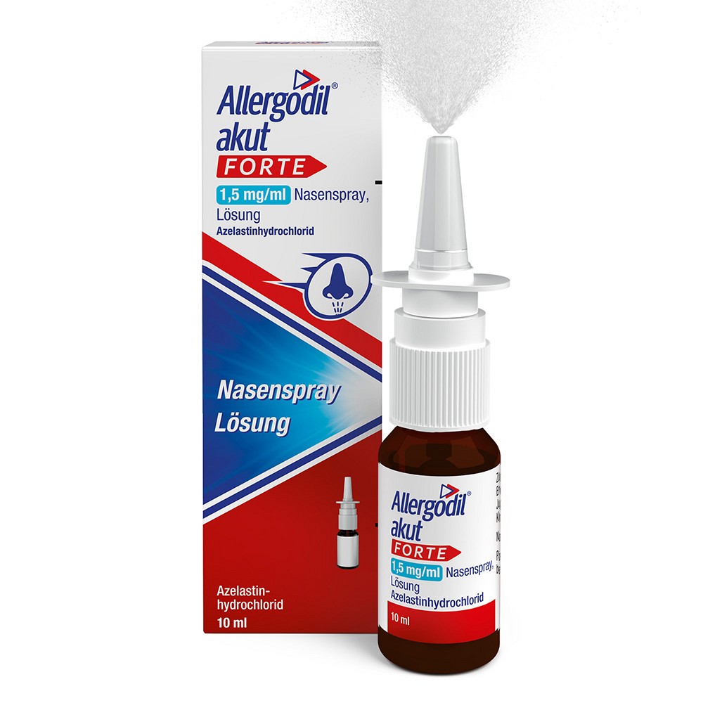 ALLERGODIL akut forte 1,5 mg/ml Nasenspray Lösung - 10ml - Allergien