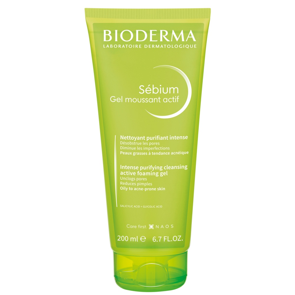 BIODERMA Sebium Gel Moussant Actif Reinigungsgel - 200ml - Bioderma