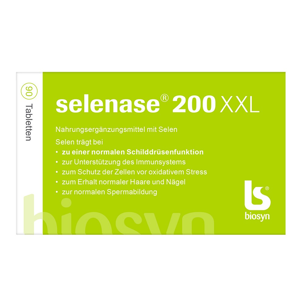 SELENASE 200 XXL Tabletten - 90Stk - Vegan