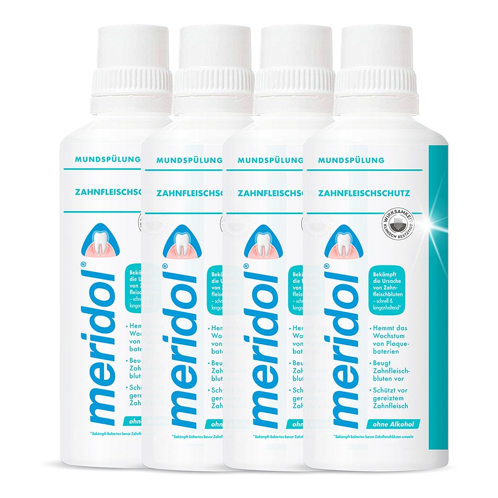 MERIDOL Mundspülung - 4X400ml - Unsere Setangebote