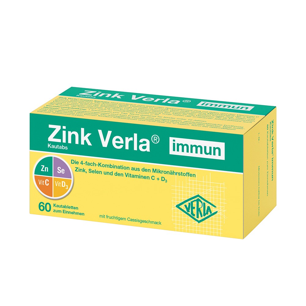 ZINK VERLA immun Kautabs - 60Stk