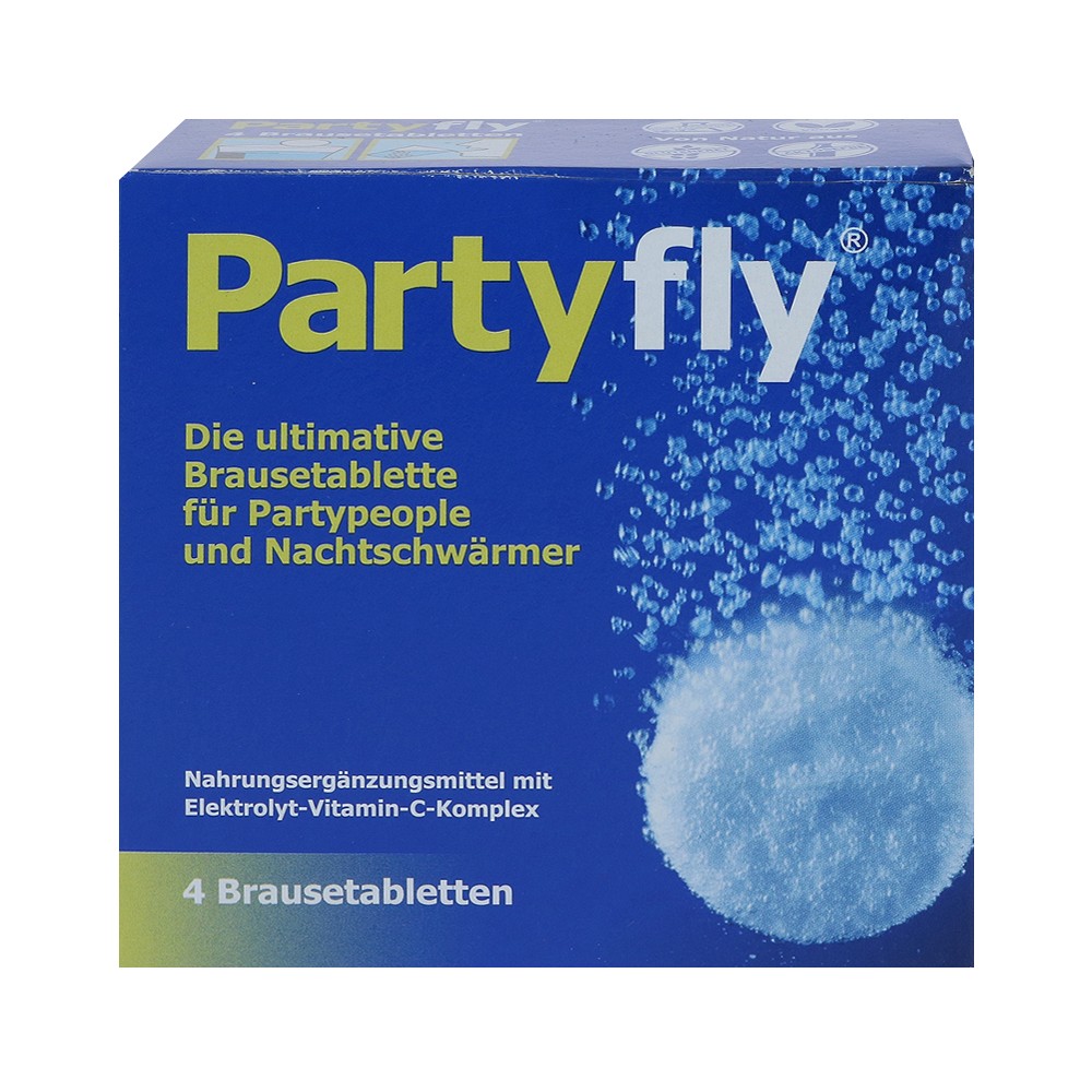 PARTYFLY Brausetabletten - 4Stk