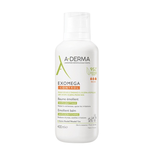 A-DERMA EXOMEGA CONTROL Balsam rückfettend - 400ml - Vegan