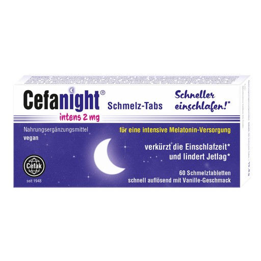 CEFANIGHT intens 2 mg Schmelz-Tabs - 60Stk