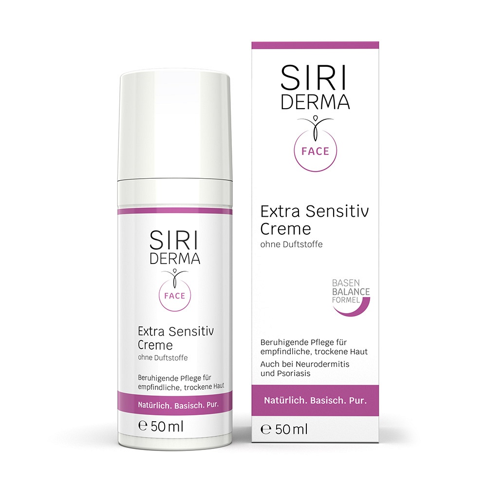 SIRIDERMA Extra Sensitiv Creme ohne Duftstoffe - 50ml