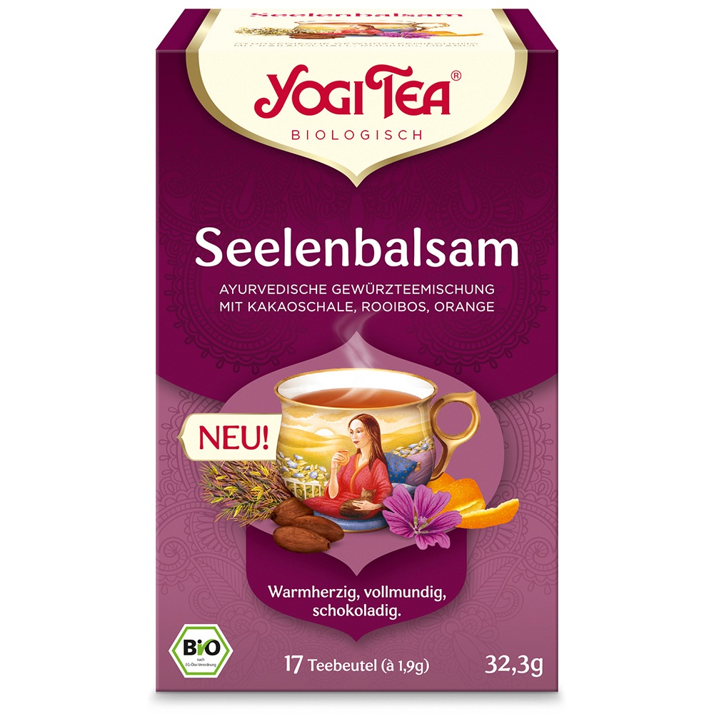 YOGI TEA Seelenbalsam Bio Filterbeutel - 17X1.9g