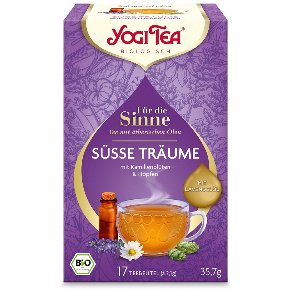 YOGI TEA Für die Sinne Süsse Träume Bio Filterbtl. - 17X2.1g