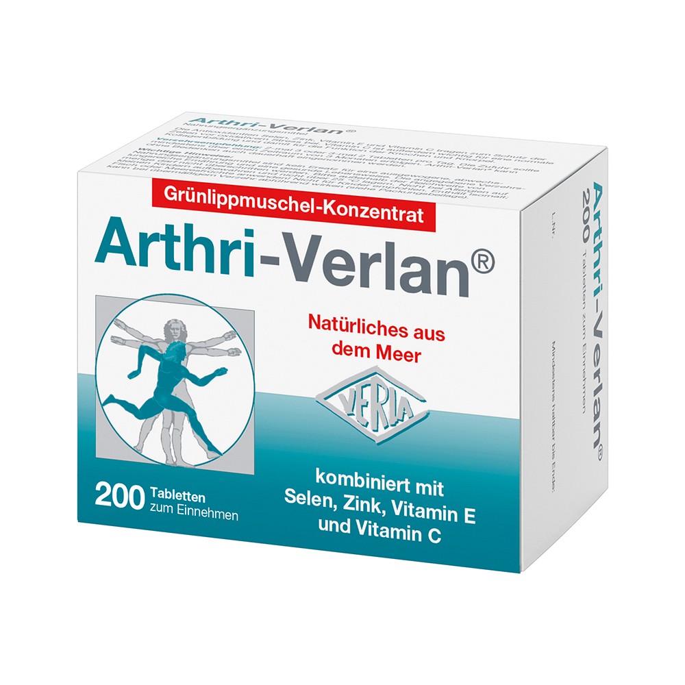 ARTHRI-VERLAN zur Nahrungsergänzung Tabletten - 200Stk
