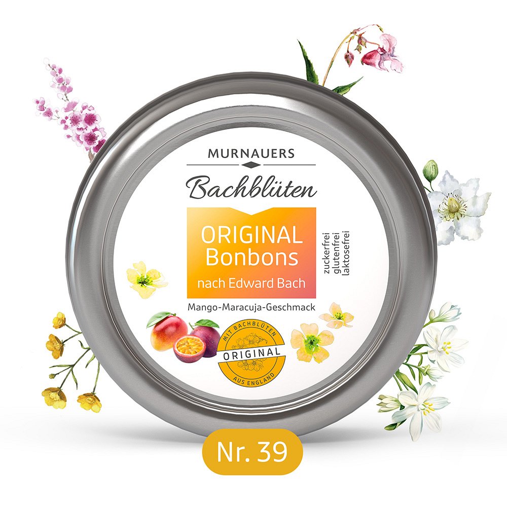 BACHBLÜTEN Murnauers Orig.Bonbons Mango-Maracuja - 50g