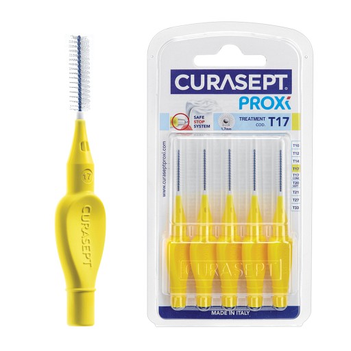 CURASEPT PROXI T17 gelb Interdentalbürste - 5Stk