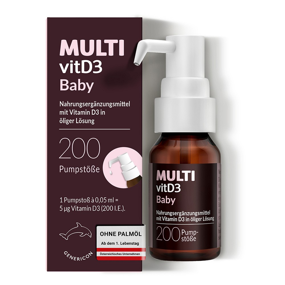 MULTIVITD3 Baby Pumplösung - 10ml