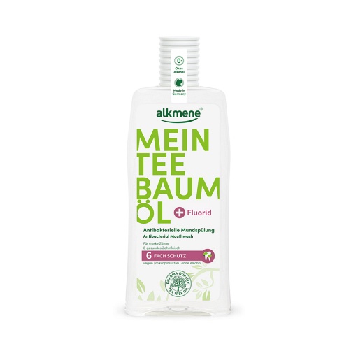 ALKMENE Mein Teebaumöl antibakterielle Mundspülung - 500ml