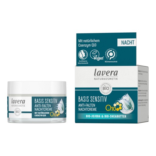 LAVERA basis sensitiv Nachtcreme Q10 - 50ml