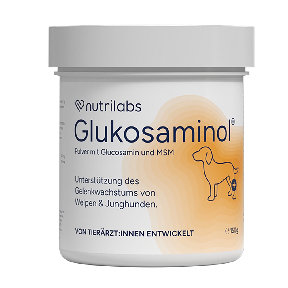 GLUKOSAMINOL Kleintier Plv.f.Welpe/Hund i.Wachstum - 150g - NutriLabs