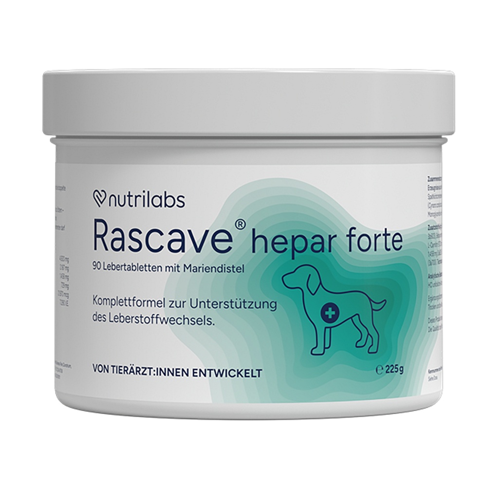 RASCAVE hepar forte Kautabletten f.Hunde - 90Stk - NutriLabs