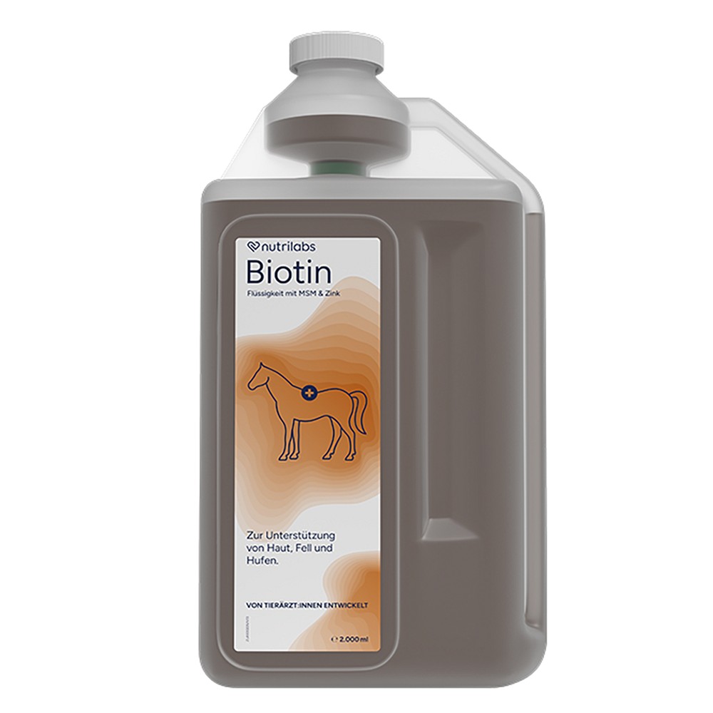 BIOTIN FLÜSSIG f.Pferde - 2L - NutriLabs