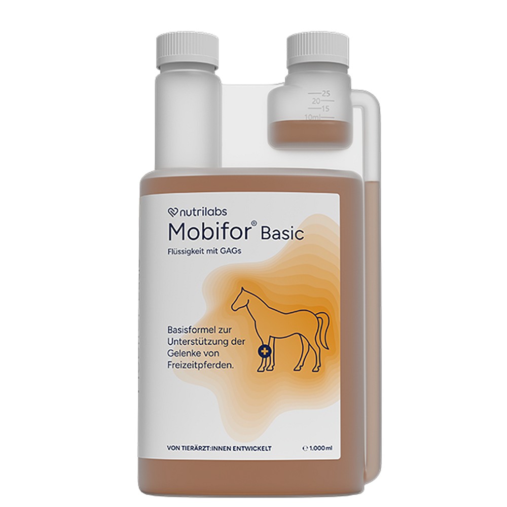 MOBIFOR Basic flüssig f.Pferde - 1L - NutriLabs