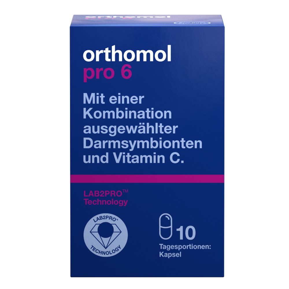 Orthomol Pro 6 Kapsel 10er-Packung