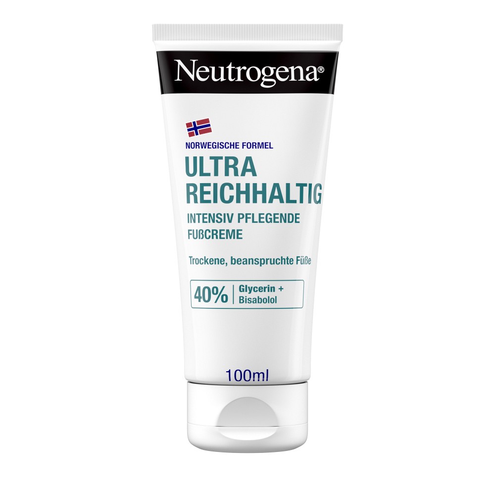NEUTROGENA norweg.Formel reichhal.Fußcreme - 100ml - Kosmetik & Körperpflege
