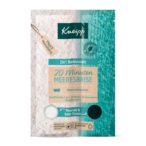 KNEIPP 2in1 Badezusatz 20min.MEERESBRISE 40g+10ml - 1Packungen - Badekristalle & -perlen