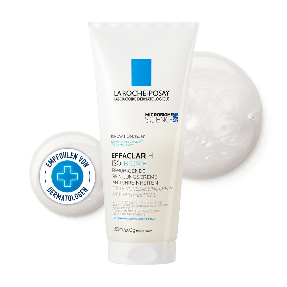 ROCHE-POSAY Effaclar H Iso-Biome Reinigungscreme - 200ml - Gesichtsreinigung